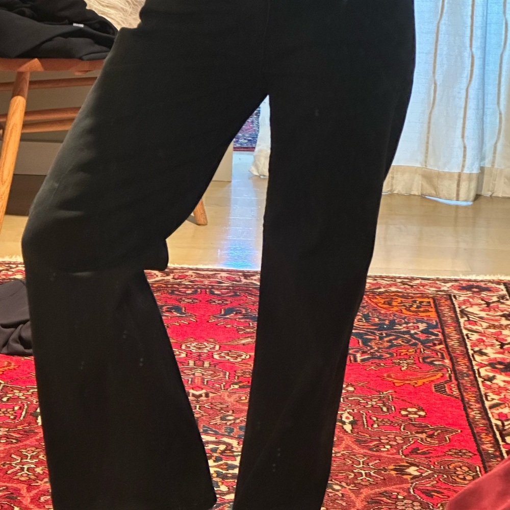 J. Jill Black Flare Wide Leg Jeans